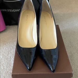 Ivanka Trump Black Patent Leather Heels